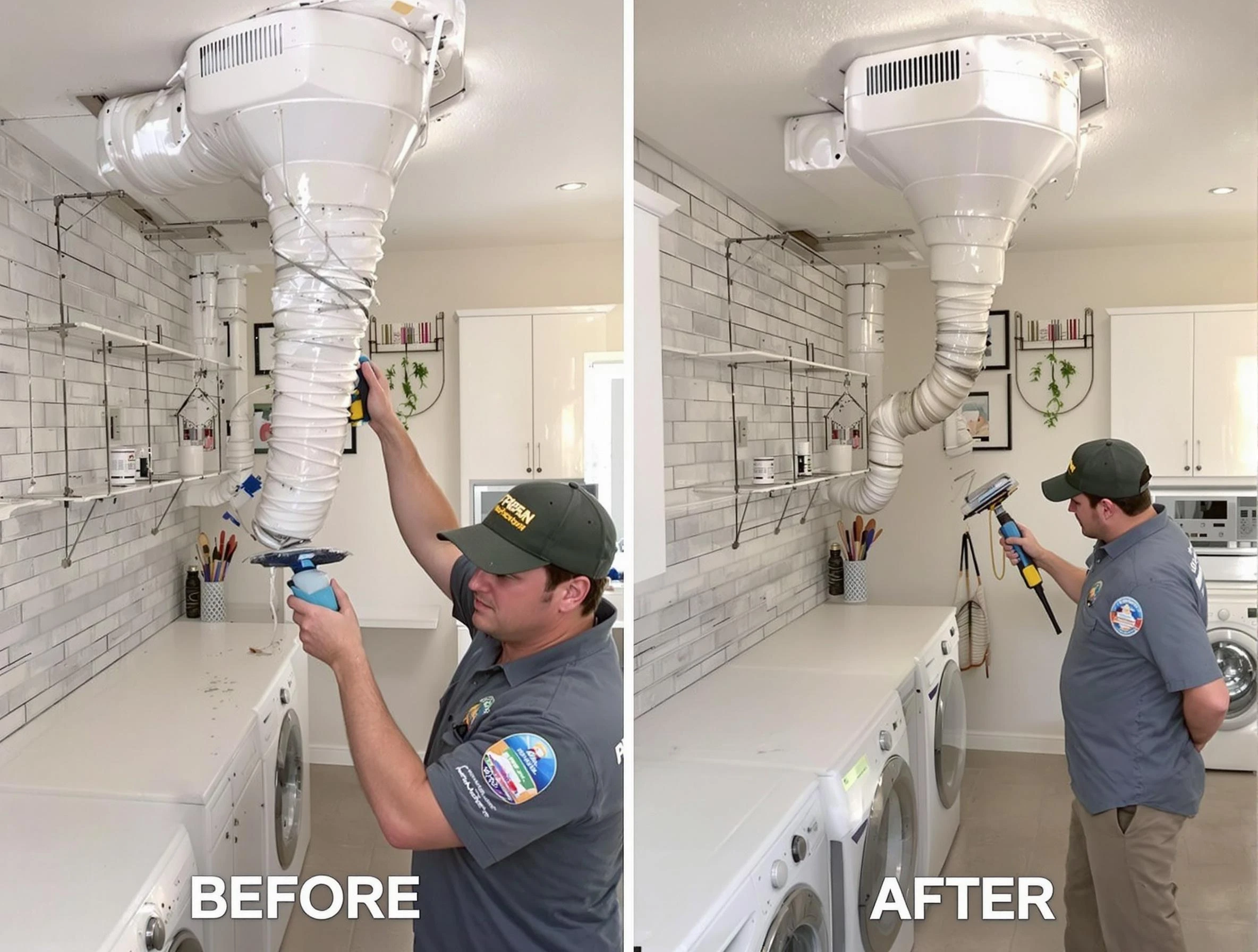 Professional dryer exhaust vent cleaning by Fultondale Dryer Vent Cleaning in Fultondale